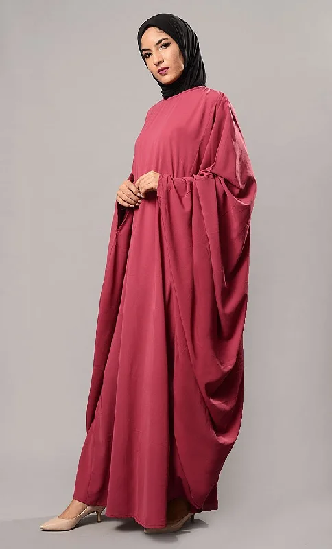 Kaftan Style Flowy Abaya Dress