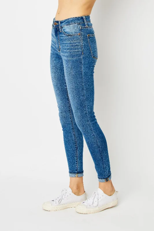 Judy Blue Mida High Waist Skinny - Mid Wash