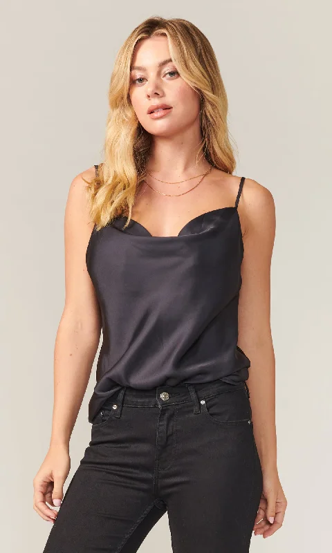 Keva Cowl Neck Cami Top - FINAL SALE