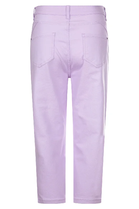 Mid Calf Jeans | LILAC | 6923A1