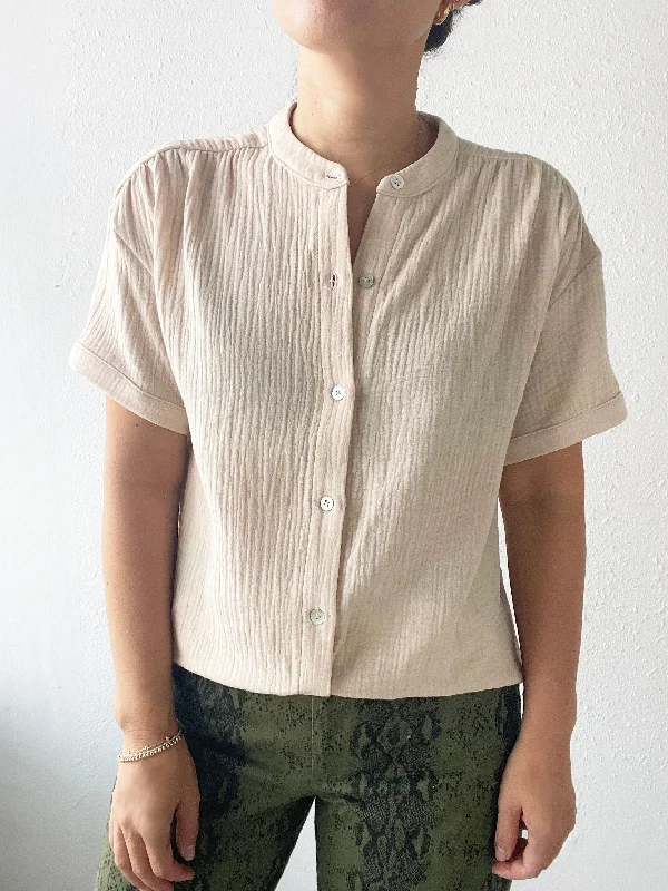 Olana Cotton Gauze Blouse - FINAL SALE