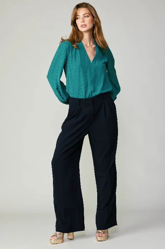 Pintucked Trousers