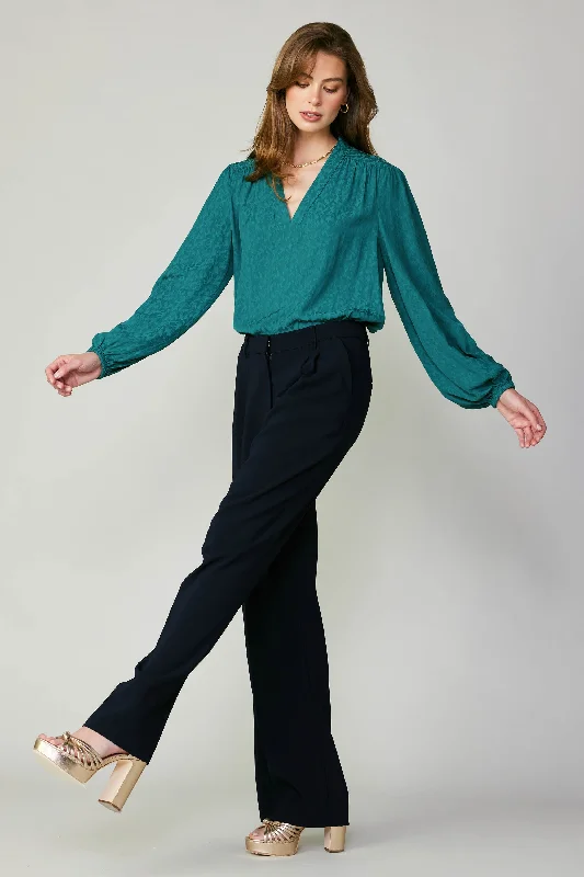 Pintucked Trousers