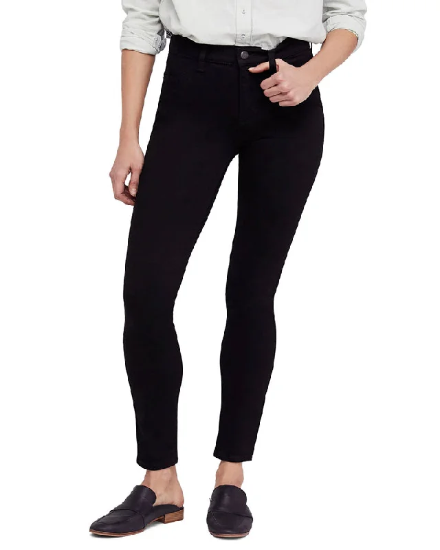 We The Free by Free People - Long and Lean High Waist Denim Leggings in Black