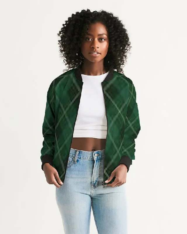 FZWEAR PLAID Women's Bomber Jacket