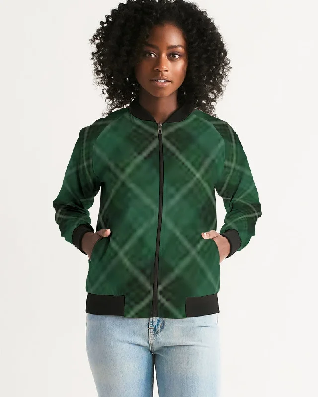 FZWEAR PLAID Women's Bomber Jacket