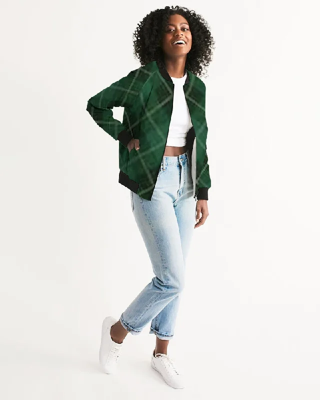 FZWEAR PLAID Women's Bomber Jacket