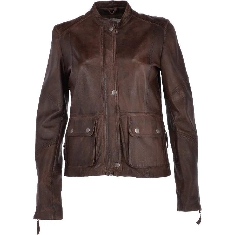 Dark Brown / Genuine Leather / XS