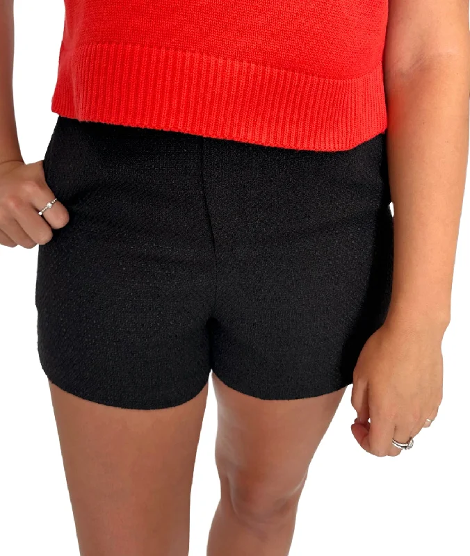 Jacks High Waisted Short- Black