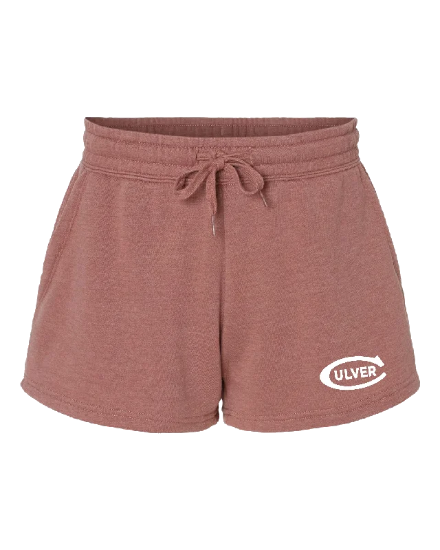 Ladies Lightweight Sweatshort - Dusty Rose