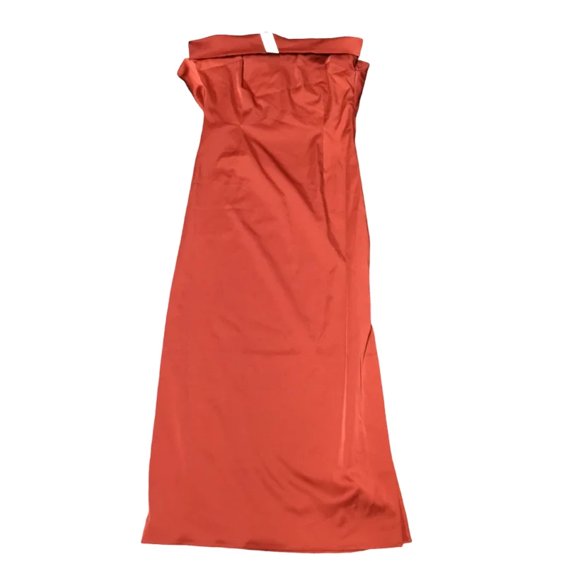 Dress Party Long By Anthropologie In Red, Size: S Tunics Formal black