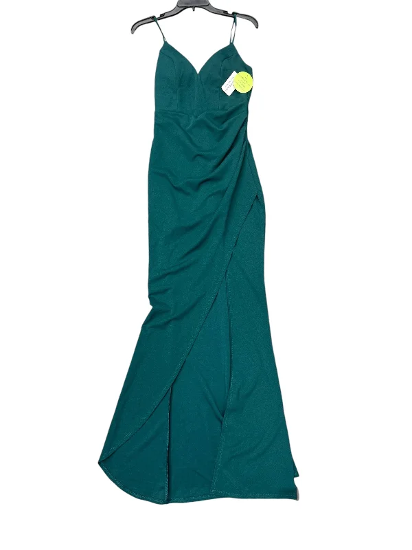 Dress Party Long By Windsor In Green, Size: 2 Tunics Luxurious premium