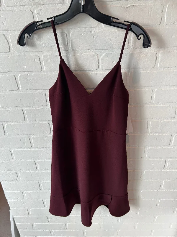 Dress Party Short By Express In Red, Size: Xs Tunics Recommended stylist
