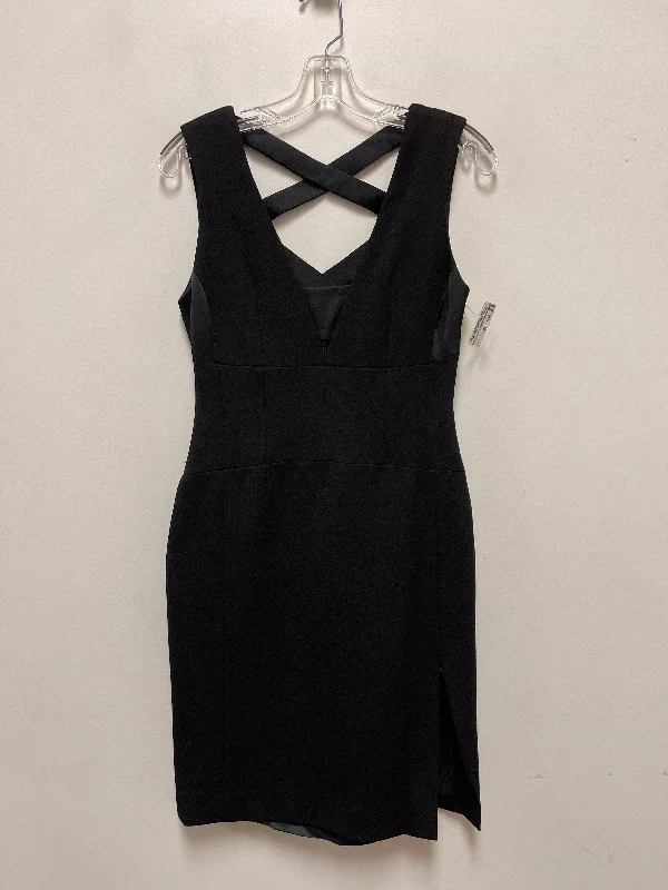 Dress Party Short By Karen Millen In Black, Size: S Tunics Seasonal trendy