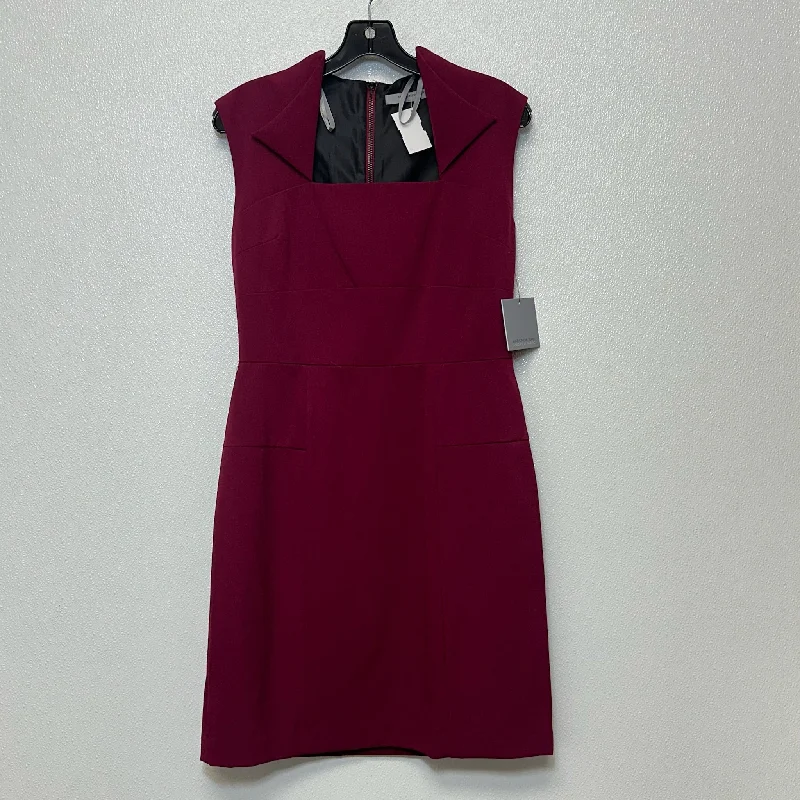 Dress Party Short By Marc New York In Wine, Size: 10 Tunics Cozy comfortable