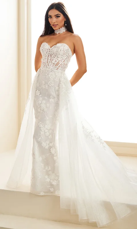 Ellie Wilde EW36028 - Sweetheart Embroidered Prom Gown with Overskirt cashmere skirt soft Ellie Wilde EW36028 - Sweetheart Embroidered Prom Gown with Overskirt cashmere skirt soft
